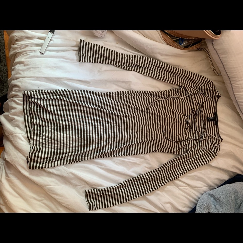 striped dress
